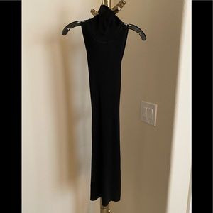 MARCIANO MOCK NECK WITH CRISS CROSS CRYSTAL BACK